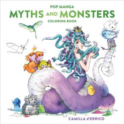 Pop Manga Myths and Monsters Coloring Book (ISBN: 9781984863492)