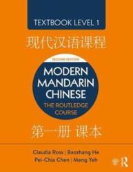 Modern Mandarin Chinese (ISBN: 9781138101104)