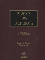 Black's Law Dictionary - Bryan A. Garner (ISBN: 9781539229759)