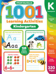 Active Minds 1001 Kindergarten Learning Activities: A Steam Workbook - Edited by Sequoia Children's Publishing (ISBN: 9781642693386)