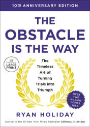 The Obstacle Is the Way 10th Anniversary Edition - Holiday, Ryan (ISBN: 9780593949092)