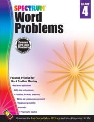 Spectrum Word Problems, Grade 4 - Spectrum (ISBN: 9781624427305)