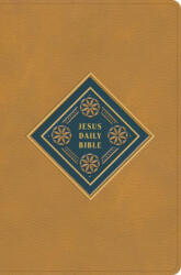 CSB Jesus Daily Bible, Camel Leathertouch - Csb Bibles By Holman (ISBN: 9798384509219)