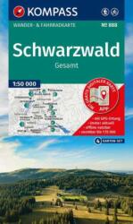 Schwarzwald Walking and Cycling Map (ISBN: 9783991544647)