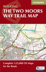 The Two Moors Way Trail Map (ISBN: 9781786313188)