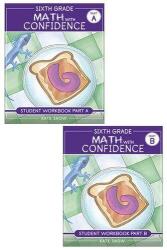 Sixth Grade Math with Confidence Student Workbook Bundle (ISBN: 9781944481964)