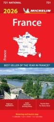 France 2026 - Michelin National Map 721 (ISBN: 9782067269712)