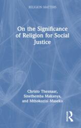 On the Significance of Religion for Social Justice (ISBN: 9781041031796)