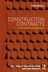 Construction Contracts (ISBN: 9780415657044)