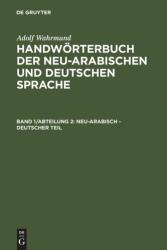 Neu-arabisch - deutscher Teil (ISBN: 9783111236834)