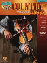 Violin Play-Along Volume 9 Country Hits - Book/Online Audio (ISBN: 9781423447283)