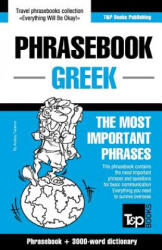 English-Greek phrasebook and 3000-word topical vocabulary - Andrey Taranov (ISBN: 9781784924515)