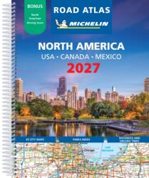 USA - Canada - Mexico 2027 Road Atlas (ISBN: 9782067272187)