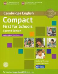 Compact First for Schools - Student's Book (ISBN: 9781107415607)