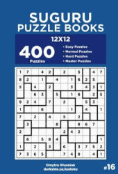 Suguru Puzzle Books - 400 Easy to Master Puzzles 12x12 (2020)