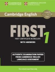 Camb Eng First 1 for exam from 2015: Student´s Book with answers (0000)