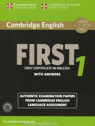 Cambridge English: First 1 - Student's Book Pack (ISBN: 9781107663312)