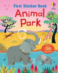 First Sticker Book Animal Park (ISBN: 9781836041580)