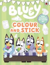 Bluey: Colour and Stick (ISBN: 9780241780343)