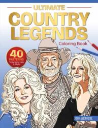 Ultimate Country Legends Coloring Book (ISBN: 9780764370571)