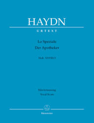 LO SPEZIALE (DER APOTHEKER) HOB. XXVIII: 3 KLAVIERAUSZUG URTEXT (ISBN: 9786460215024)