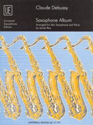 SAXOPHONE ALBUM ARRANGED FOR ALTO SAXOPHONE AND PIANO BY JAMES RAE (ISBN: 9786390201715)