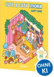 Cute & Cozy Sticker - Happy Home (ISBN: 9783743225411)