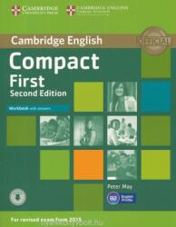 Compact First Workbook (with Answers and Audio) - Peter May (ISBN: 9781107428560)