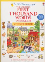 FIRST THOUSAND WORDS IN ENGLISH STICKER BOOK (ISBN: 9781409570400)