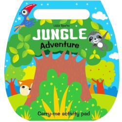 Little Sparks Carry Me Activity Pad: Jungle Adventure - Activity Book Wih Die Cut Handle For Kids (ISBN: 9789355416117)