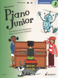 PIANO JUNIOR LESSON BOOK 3 VOL 3 - HANS-GUENTE HEUMANN (ISBN: 9781847614278)