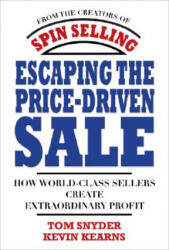 Escaping the Price-driven Sale - Snyder (ISBN: 9780071545839)