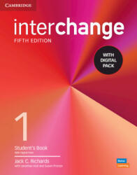 Interchange Level 1 Student's Book with Digital Pack - Jack C. Richards (ISBN: 9781009040631)