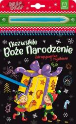 Niezwykłe Boże Narodzenie. Zdrapywanka z rysikiem (ISBN: 9788382135459)