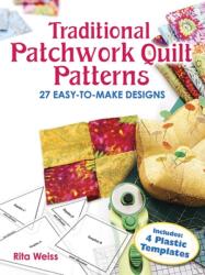 Traditional Patchwork Quilt Patterns with Plastic Templates (ISBN: 9780486249841)