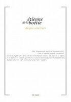 Despre servitute - Etienne de La Boetie (ISBN: 9786065873315)