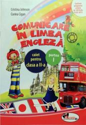 Caiet limba engleza semestrul 1, clasa a 2-a - Cristina Johnson (ISBN: 9786067060942)