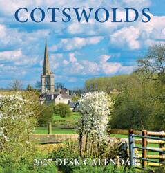 Cotswolds Mini Desktop Calendar - 2027 (ISBN: 9781917102407)