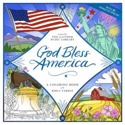 God Bless America: A Coloring Book with Bible Verses (ISBN: 9780486856490)