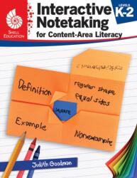 Interactive Notetaking for Content-Area Literacy, Levels K-2 (ISBN: 9781425817329)