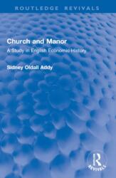 Church and Manor (ISBN: 9781032997445)