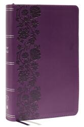 KJV, Personal Size Large Print Single-Column Reference Bible, Leathersoft, Purple, Red Letter, Comfort Print - Nelson, Thomas (ISBN: 9780785291107)