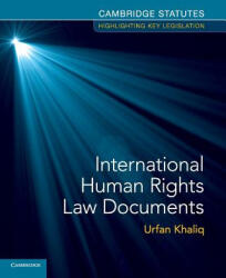 International Human Rights Law Documents - Urfan Khaliq (ISBN: 9781316614792)