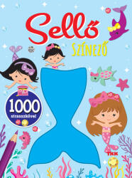 1000 strassz - Sellő színező (ISBN: 9789635104635)
