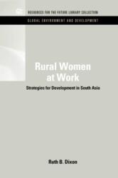 Rural Women at Work (ISBN: 9781617260490)