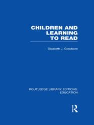 Children and Learning to Read (ISBN: 9780415694490)