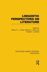 Linguistic Perspectives on Literature (ISBN: 9780415724043)