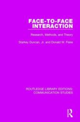 Face-to-Face Interaction (ISBN: 9781138958852)