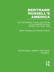 Bertrand Russell's America (ISBN: 9780415662222)