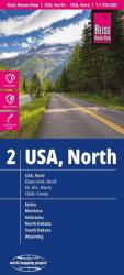 USA North Road Map 1: 1, 250, 000 scale (ISBN: 9783831775309)
